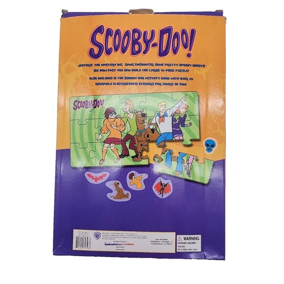 Scooby Doo Activity Book And Floor Puzzle . Board Book ,2006 , Warner Brothers - Picture 2 of 7